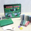 BUĞZ Metal Kutulu 500 Chip Ve 2 Adet İskambil  Kağit Setine Sahip Poker Oyunu Alk3540