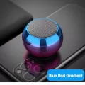  Metal Mini Kablosuz Hoparlör Şarjlı 4w Mini Bluetooth Speaker Tws Özellikli Ses Bombası