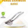 BUĞZ Metal Sarımsak Ezici Ergonomik Tutma ve Güçlü Presleme