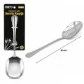 BUĞZ Metal Servis Kaşığı - 21 cm - Krom Renk