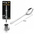BUĞZ Metal Servis Kaşığı - Krom Renk - 27 cm