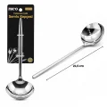 BUĞZ Metal Servis Kepçesi - Krom Renk - 24.5 cm