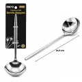 BUĞZ Metal Servis Kepçesi - Krom Renk - 24.5 cm