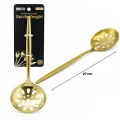 BUĞZ Metal Servis Kevgiri - 27 cm - Gold Renk