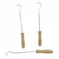 BUĞZ Metal Soba Kapak Açacağı - Ahşap Saplı - Güvenli Kullanım
