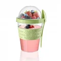 BUĞZ Meyve Hazneli - Kaşıklı Portatif Yoğurt Kabı