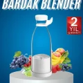 BUĞZ Meyve Sıkacağı Taşınabilir USB Elektrikli Blender Mini - BUĞZ