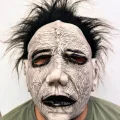 BUĞZ Michael Myers Siyah Saçlı Yüz Maskesi