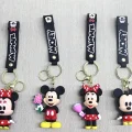  Mickey - Minnie Mouse Silikon Anahtarlık
