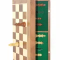 BUĞZ Mıknatıs Taşlı Ahşap Katlanabilir Kutulu Satranç Oyunu 35 Cm