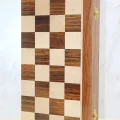 BUĞZ Mıknatıs Taşlı Ahşap Katlanabilir Kutulu Satranç Oyunu 40 Cm G225