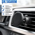 BUĞZ Mıknatıslı Araç İçi Telefon Tutucu Havalandırma Izgarası Telefon Standı