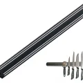 BUĞZ Mıknatıslı Bıçak Tutucu Stand - 49 Cm, Siyah