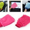 BUĞZ Mikrofiber Temizlik Eldiveni - Araç Yıkama Eldiveni Oto Yıkama Temizleme Cila Eldiveni