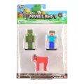 BUĞZ Minecraft 3D Toppeez 3lü Figür Seti Seri 2