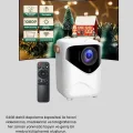 BUĞZ Mini Akıllı Projektör – 1080P Full HD, 64GB Depolama, 2GB RAM, Uzaktan Kumanda Destekli - Lisinya