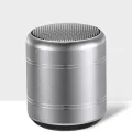  Mini Alüminyum Tws Kablosuz Bluetooth Hoparlör – Yuvarlak Metal Tasarım, Yüksek Bas Ve Taşınabilir Özellikler