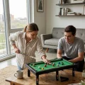 BUĞZ Mini Bilardo Masası Oyuncak Seti Çocuklar İçin Eğlenceli Masa Oyunu