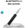 BUĞZ Mini Bluetooth Ses Alıcısı 3.5mm Girişli Kablosuz Müzik Adaptörü