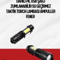  Mini Boy LED El Feneri - 2000 Lümen, Su Geçirmez Tasarım
