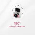 BUĞZ Mini Dijital Retro Kamera - Dönebilen Ekran - Flaşlı