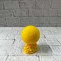 BUĞZ Mini FIFA Futbol Topu Biblo Sarı Renk 10cm Spor Temalı Dekor - Lisinya