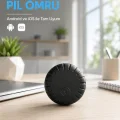 BUĞZ Mini GPS Takip Cihazı Android iOS Destekli Çanta Cüzdan Araç ve Valiz Konum Bulucu