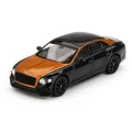 BUĞZ Mini GT 1/64 Bentley Flying Spur Orange Flame / Onyx - Blister Paket
