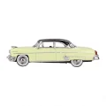  Mini GT 1:64 Lincoln Capri 1954 Premier Yellow