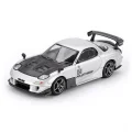 BUĞZ Mini GT 1/64 Mazda RX-7 RE-Amemiya Silver Metallic