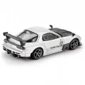 BUĞZ Mini GT 1/64 Mazda RX-7 RE-Amemiya Silver Metallic