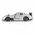 BUĞZ Mini GT 1/64 Mazda RX-7 RE-Amemiya Silver Metallic
