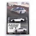 BUĞZ Mini GT 1/64 Nissan GT-R Nismo 2024 Brilliant White Pearl - Blister Paket