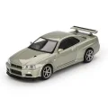BUĞZ Mini GT 1/64 Nissan Skyline GT-R (R34) V-Spec II Nür Millenium Jade