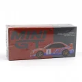 BUĞZ Mini GT 1/64 Subaru Impreza WRC97 #1 1999 DRM Champion