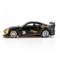 BUĞZ Mini GT 1/64 Toyota GR86 LB-Nation Black/Gold