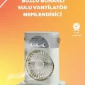  Mini Klima Fan | USBli, 7 Renk Gece Işığı, 3ü 1 Arada Fonksiyon