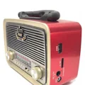 BUĞZ Mini ledli nostaljik radyo gri renk bluetooth yok 2 yıl garantili - Elektronik - Müzik Sistemleri