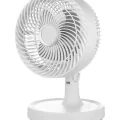 BUĞZ Mini Masaüstü Vantilatör Sessiz Çalışan 2 Kademeli Fan Otomatik Salınımlı
