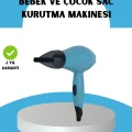 BUĞZ Mini Saç Kurutma Makinesi – Sessiz, Güvenli ve Hafif – Çocuklar İçin Özel Tasarım