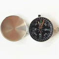  -mini Taşınabilir  Kapaklı Cep Saati Model Alüminyum İğne Kılıtlı  Pusula G45-1