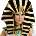  Mısırlı Tutankamon Şapkası Kobra Yılan Figürlü