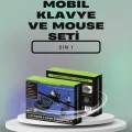  Mobil Oyunlar için Klavye, Mouse ve Dönüştürücü Seti
