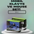  Mobil Oyunlar için Klavye, Mouse ve Dönüştürücü Seti