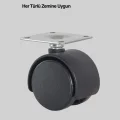 BUĞZ Mobilya Tekerleği 6 cm Kilitsiz Tekli Satış - BUĞZ