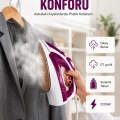 BUĞZ Modern Tasarım 2200W Dayanıklı Buharlı Seramik Kaplama Ütü Yeni Nesil