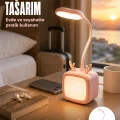 BUĞZ Modern Tasarımlı Şarj Edilebilir LED Gece Lambası