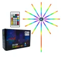 BUĞZ Modüler RGB LED Duvar Işığı Havai Fişek Efektli Uzaktan Kumandalı Yeni Nesil