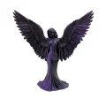 BUĞZ Mor Melek Biblo Küçük Boy Dekoratif Angel Figür Modern Ev Aksesuarı