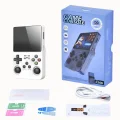 BUĞZ Mor Renkli Mini Retro Oyun Konsolu, 64GB Hafıza ve IPS Ekran ile 10.000 Oyun Sunar